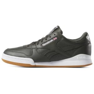 Adidasy Męskie Reebok Phase 1 Pro Ciemny Szare Zielone/Białe PL 28RMDAN